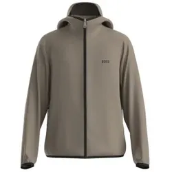BOSS für Herren. 50542451 Grünlich braune Stoffjacke (S), Lässig, Polyester