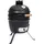 vidaXL 2-in-1 Kamado-Grill Smoker Keramik schwarz