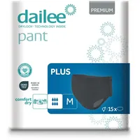 Drylock Dailee Pant Lady Plus Black M, 15 Stück