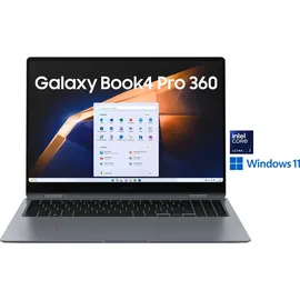 Samsung Galaxy Book4 Pro 360 16" Core Ultra 7 16 GB RAM 512 GB SSD moonstone gray
