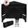 Kronenburg Handel Kronenburg Faltpavillon 3 x 3 m inkl. 4 Seitenteile Schwarz