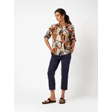 Toni 3/4-Hose Sue blau 38
