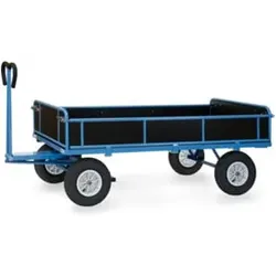 fetra Handpritschenwagen 6456L - Tragkraft 1250kg Luft-Bereifung
