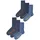 BENCH Socken-Set 6er Pack Blau 39-42