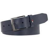 Tommy Hilfiger Adan Leather 3.5 Ledergürtel, Mehrfarbig Space Blue),
