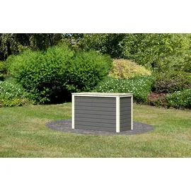 Karibu Hochbeet 1 133 x 69 x 82 cm terragrau