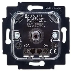 Busch-Jaeger DALI-Potentiometer-Einsatz 2117/11 U Power Broadcast