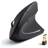 Anker Vertikale Ergonomische Maus schwarz