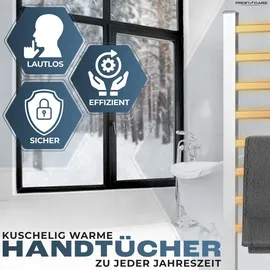 ProfiCare Handtuchheizkörper elektrisch 125 W weiß