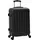 vidaXL Koffer mit Schloss 3 pcs Schwarz 50 x 31 x 78 cm ABS Kunststoff