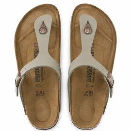 Birkenstock Gizeh Birko-Flor Nubuk stone 43