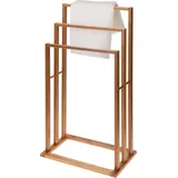 Bathroom Solutions Handtuchhalter mit 3 Stangen Braun