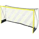 powershot Fußballtor Schwarz/Gelb 240 x 120 cm