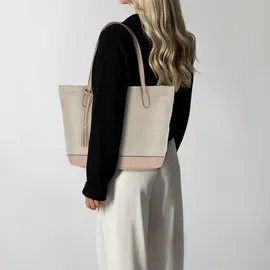 Gabor Annett Shopper Polyurethan Beige/Weiß