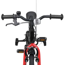 vidaXL Kinderfahrrad 14 Zoll schwarz
