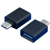 EFB USB-C auf USB-A Adapter Schwarz