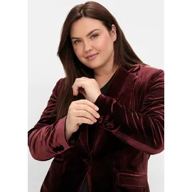sheego Jackenblazer in bordeaux | Gr.: 50