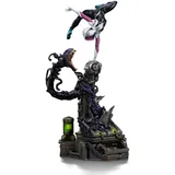 Iron Studios Spider-Man vs Villains Art Scale Statue 1/10 Ghost Spider Diorama 34 cm