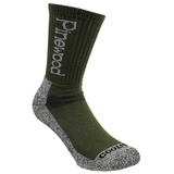 Pinewood 9212 Coolmax (Polyesterfasern) Socke 2er Pack 37-39 grün/grau