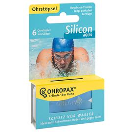 Ohropax Silicon Aqua 6er