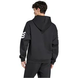 adidas Future Icons 3-Streifen Reißverschlusspullover Black M