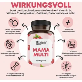 yes vegan Mama Multi 3-in-1 Kapseln 120 St.