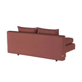 Smart Schlafcouch Mikrofaser 3-Sitzer Beige
