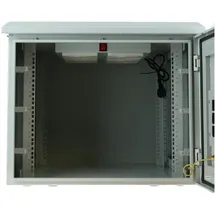 DSIT 9HE 19 Outdoor Serverschrank zur Wandmontage IP55-600 x 600 x 500mm - Weiß