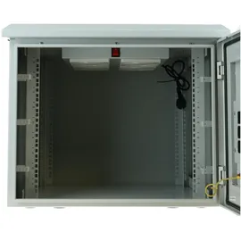 DSIT 9HE 19 Outdoor Serverschrank zur Wandmontage IP55-600 x 600 x 500mm - Weiß