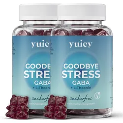 yuicy® Good Bye Stress gummies- für mehr Entspannung 120 St