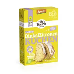 Bauckhof Dinkel Zitronenkuchen demeter