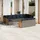 vidaXL Gartensofa-Set 13-tlg. grau Polyrattan