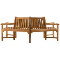 deluke Baumbank 250 x 250 x 93 cm Braun