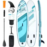 Vevor Aufblasbares Stand-Up-Paddle-Board, 10,6' Sup SurfBoard mit Paddel-Zubehör