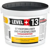 Level + Styroporkleber Dispersionkleber Dekor Deckenplatten L+13 5 kg