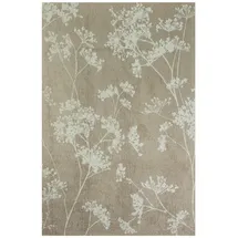 lola&moi Teppich, Parchment Silber, 240x340cm