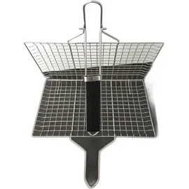 aokito Grillschale 2 cm Edelstahl weiß