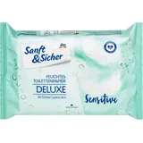 Feuchtes Toilettenpapier Deluxe Sensitive