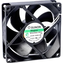 SUNON CF2082HVL-1000U-999 Axiallüfter 230 V/AC 67.94 m3/h (L x B x H) 25 x 80 x 80mm