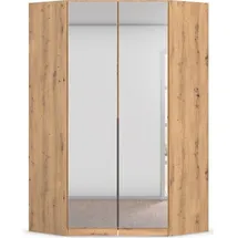 OTTO home Eckschrank AGORDO 117 x 229 x 117 cm Braun