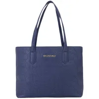 Valentino Pansy Shopper Kunstleder Blue