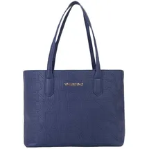 Valentino Pansy Shopper Kunstleder Blue
