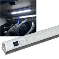 ChiliTec LED Unterbauleuchte Bewegungsmelder Batterie Schrankleuchte Weiß