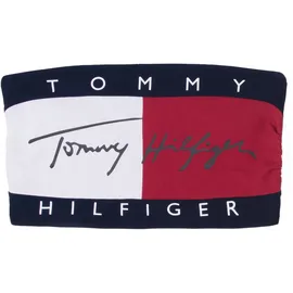 Tommy Hilfiger Underwear Bandeau-BH Iconic Aliyah RnB BANDEAU Colorblock casual, körpernah, Baumwollmix blau S (36)