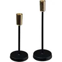 OTTO home Stabkerzenhalter Azlynn Aluminium Goldfarben