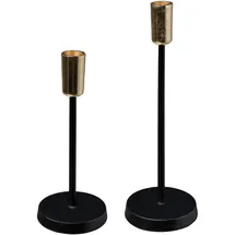 OTTO home Stabkerzenhalter Azlynn Aluminium Goldfarben