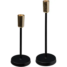 OTTO home Stabkerzenhalter Azlynn Aluminium Goldfarben