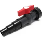 Wiltec Sunsun Ersatzteil Druckteichfilter Cpf-20000/30000 Kugelhahn Ø58Mm Schraubring