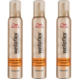 Wella Wellaflex Schaumfestiger Locken & Wellen, Starker Halt, Pack x 200ml)