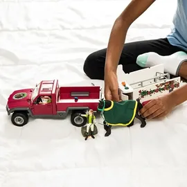 Schleich Pferd, Fahrzeug, Spielset